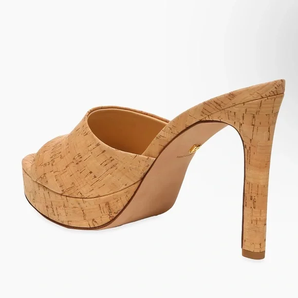 New Veronica BeardDali Faux Cork Platform Sandals size 9